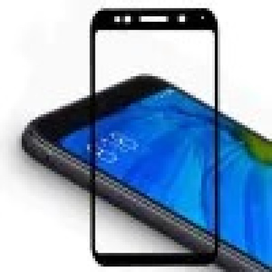 SCREEN GLASS PRTECTOR 10D XIAOMI REDMI 5 PLUS  BLACK